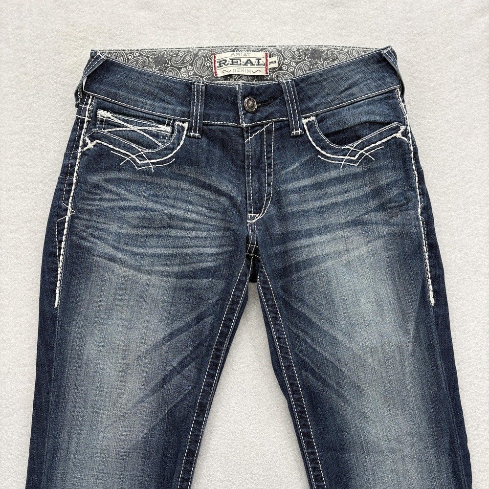 Women's ARIAT Blue Jeans - 28S - Picture 2 of 15